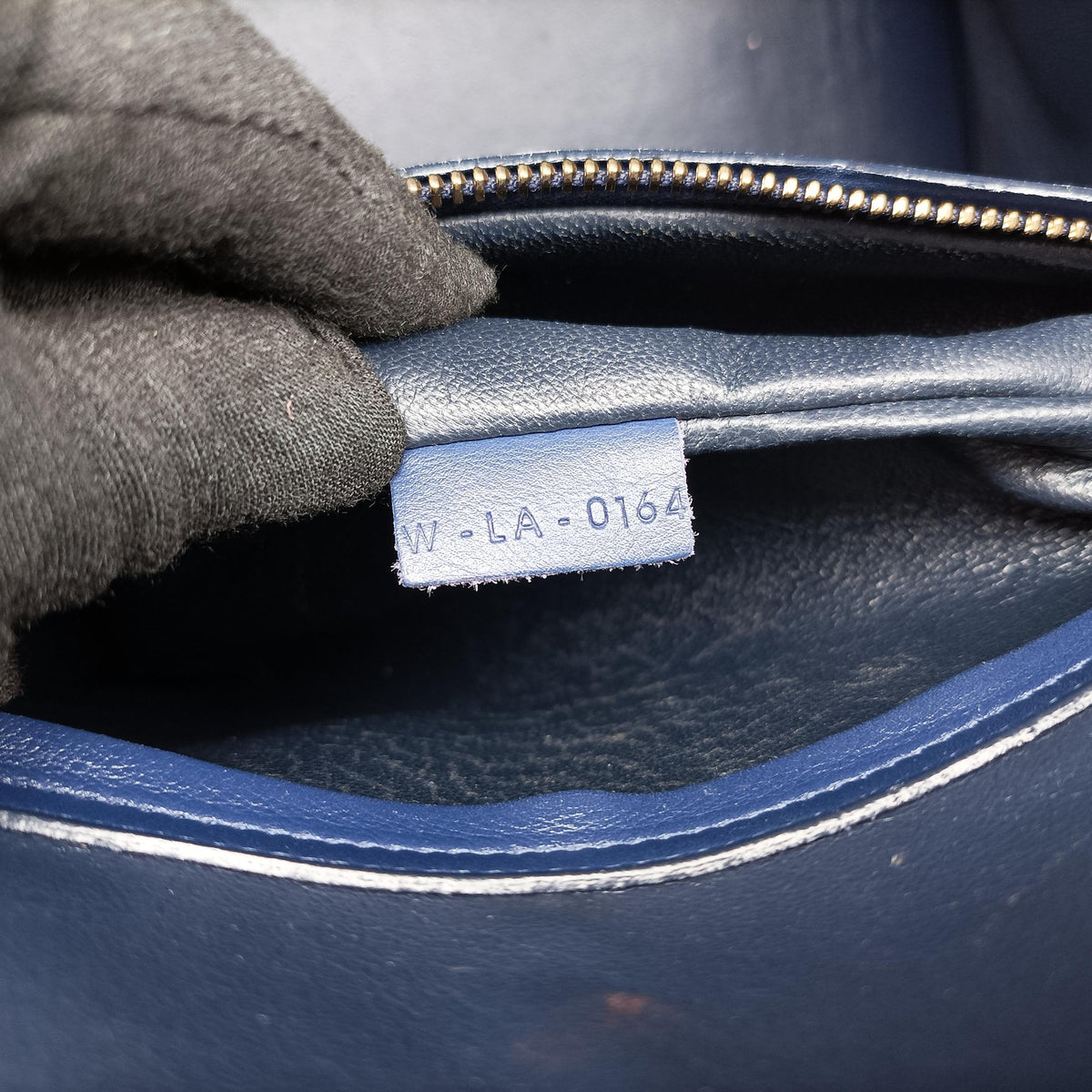 Luggage Square Phantom Blue Suede W-LA-0164ラゲージスクエアファントム ブルー スエード W-LA-0164