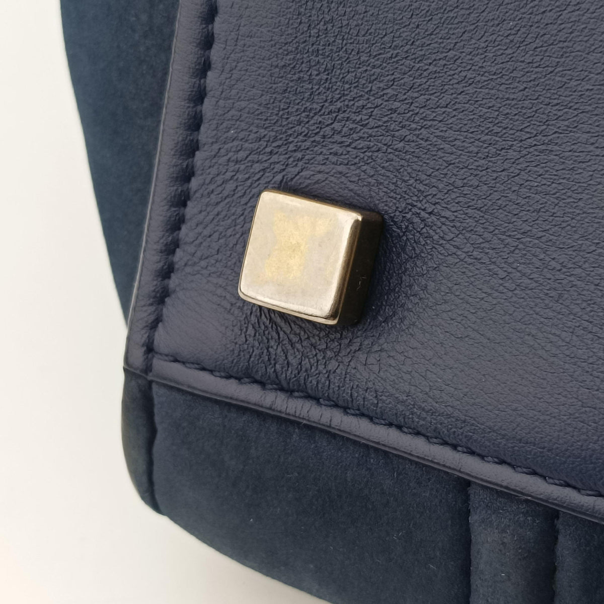 Luggage Square Phantom Blue Suede W-LA-0164ラゲージスクエアファントム ブルー スエード W-LA-0164
