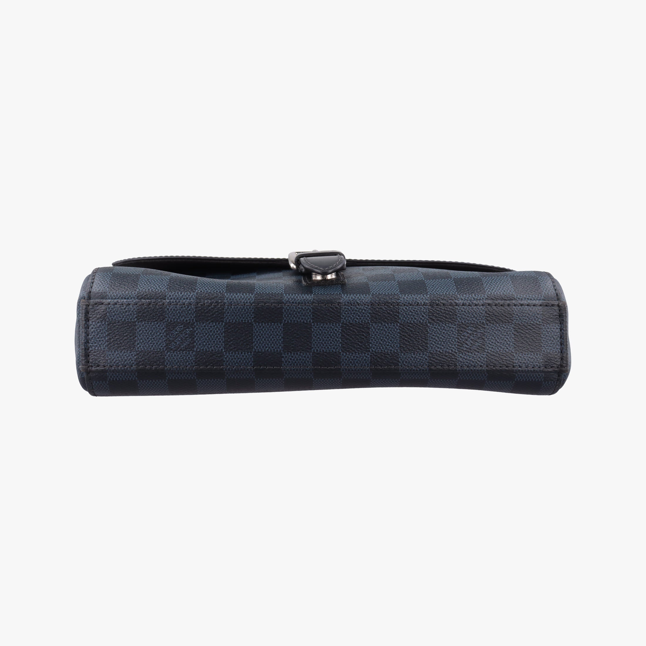 Newport Messenger PM black×navy Damier Cobalt N41587 DR2116ニューポート メッセンジャーPM ブラック×ネイビー ダミエ コバルト N41587 DR2116