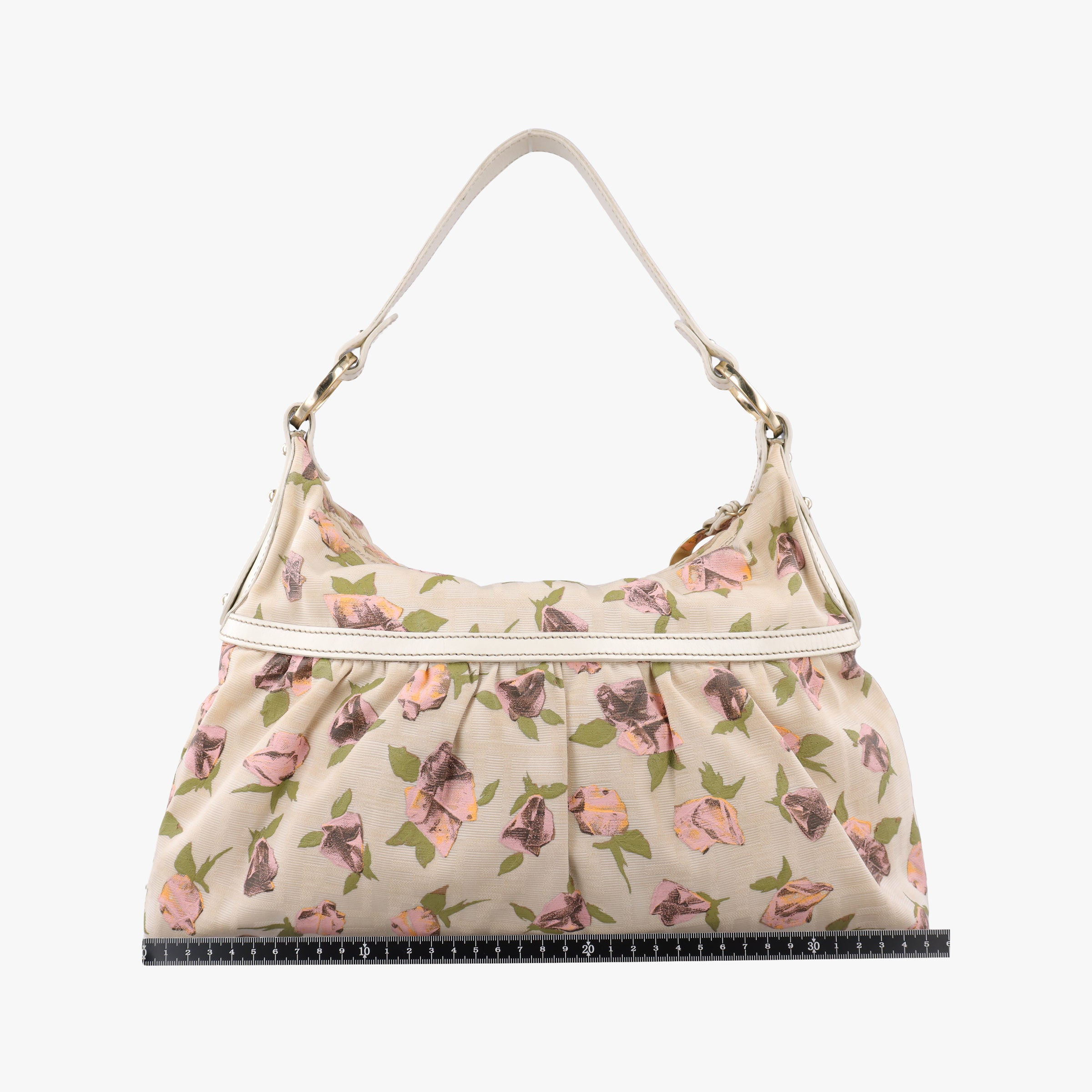 Chef Perforated Charm Zucca Print Multicolour canvas 8BR448 8BR448-FZB 118-2354ズッカ プリント シェフパフォーレートチャーム マルチカラー キャンバス 8BR448 8BR448-FZB 118-2354
