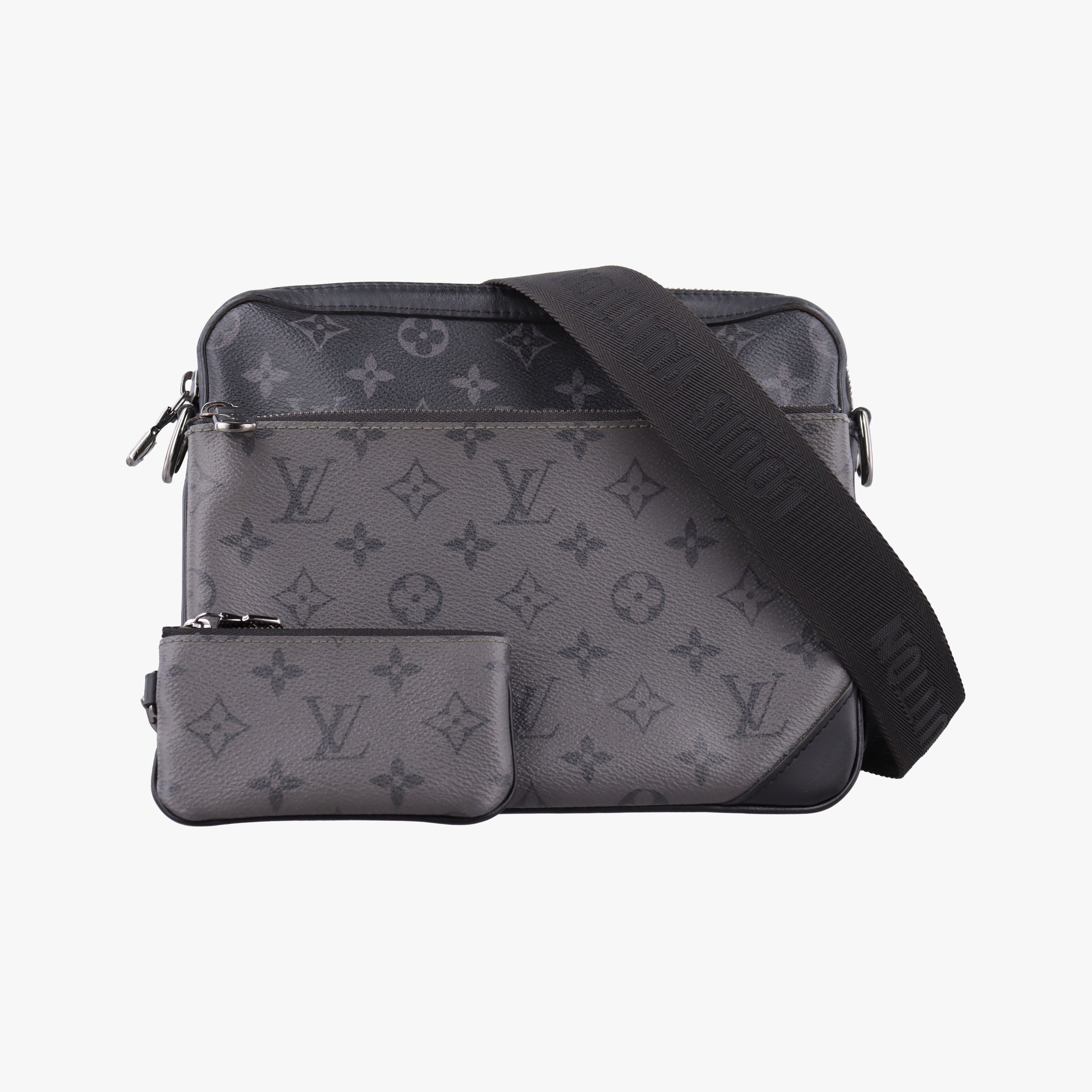 Trio Messenger black Monogram Eclipse Reverse M69443 IC Chipトリオ メッセンジャー ブラック モノグラム エクリプス リバース M69443 ICチップ