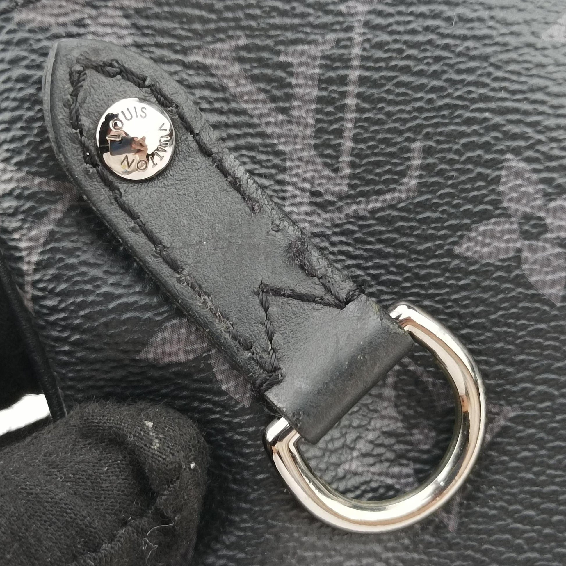 Trio Messenger black Monogram Eclipse Reverse M69443 IC Chipトリオ メッセンジャー ブラック モノグラム エクリプス リバース M69443 ICチップ