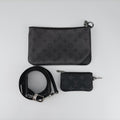 Trio Messenger black Monogram Eclipse Reverse M69443 IC Chipトリオ メッセンジャー ブラック モノグラム エクリプス リバース M69443 ICチップ