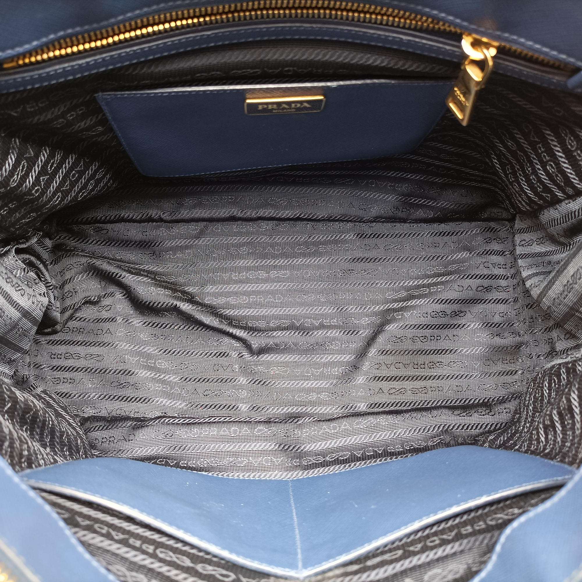 Galleria Blue SAFFIANO Leather BN2274 31/Aガレリア ブルー サフィアーノレザー BN2274 31/A