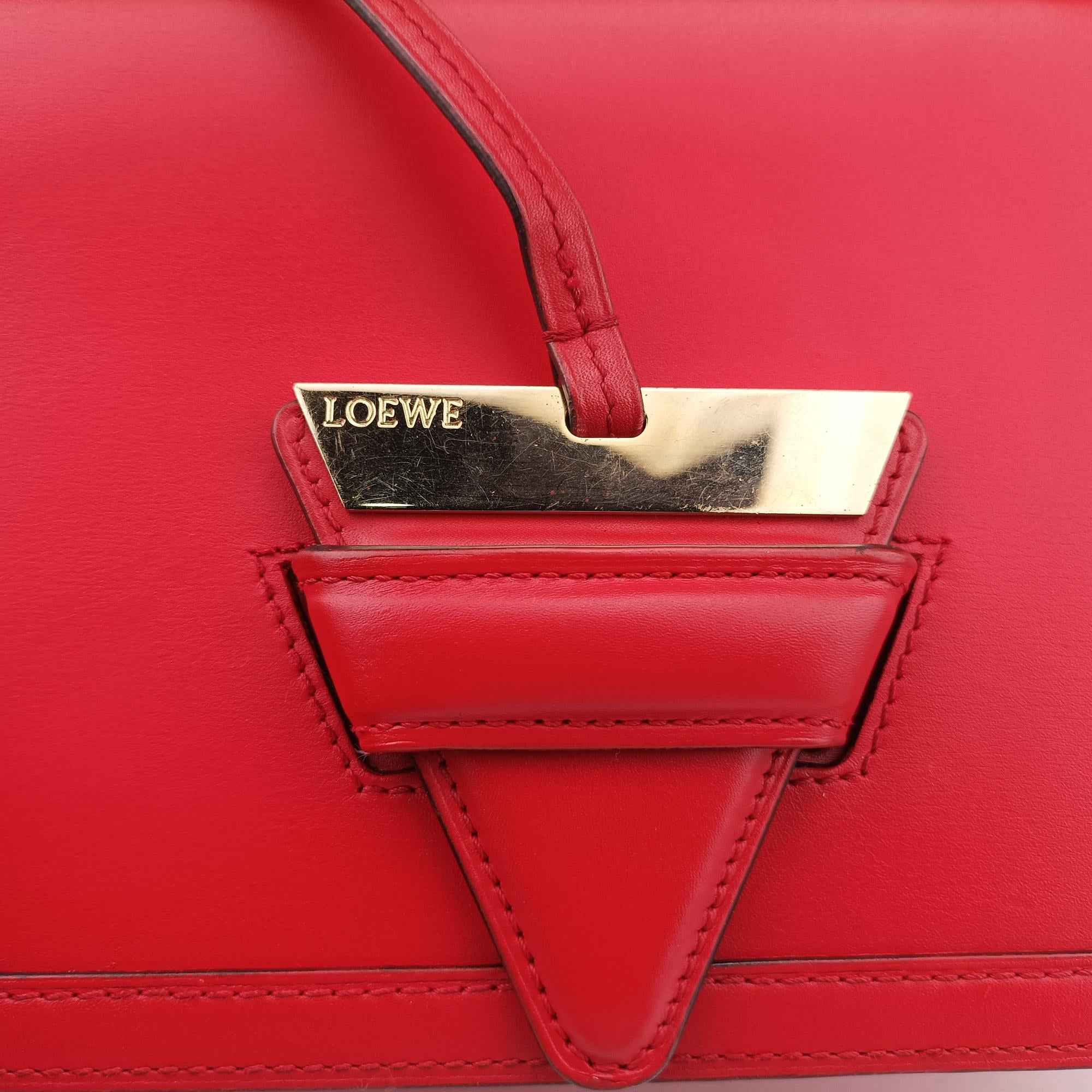 Barcelona Red Leather 06 18 43バルセロナ レッド レザー 06 18 43