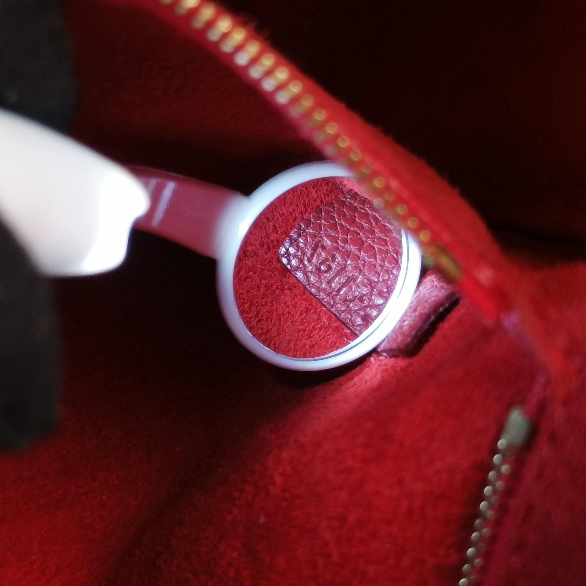 Sangle Bucket Red Leather F-SL-1167サングルバケット レッド レザー F-SL-1167