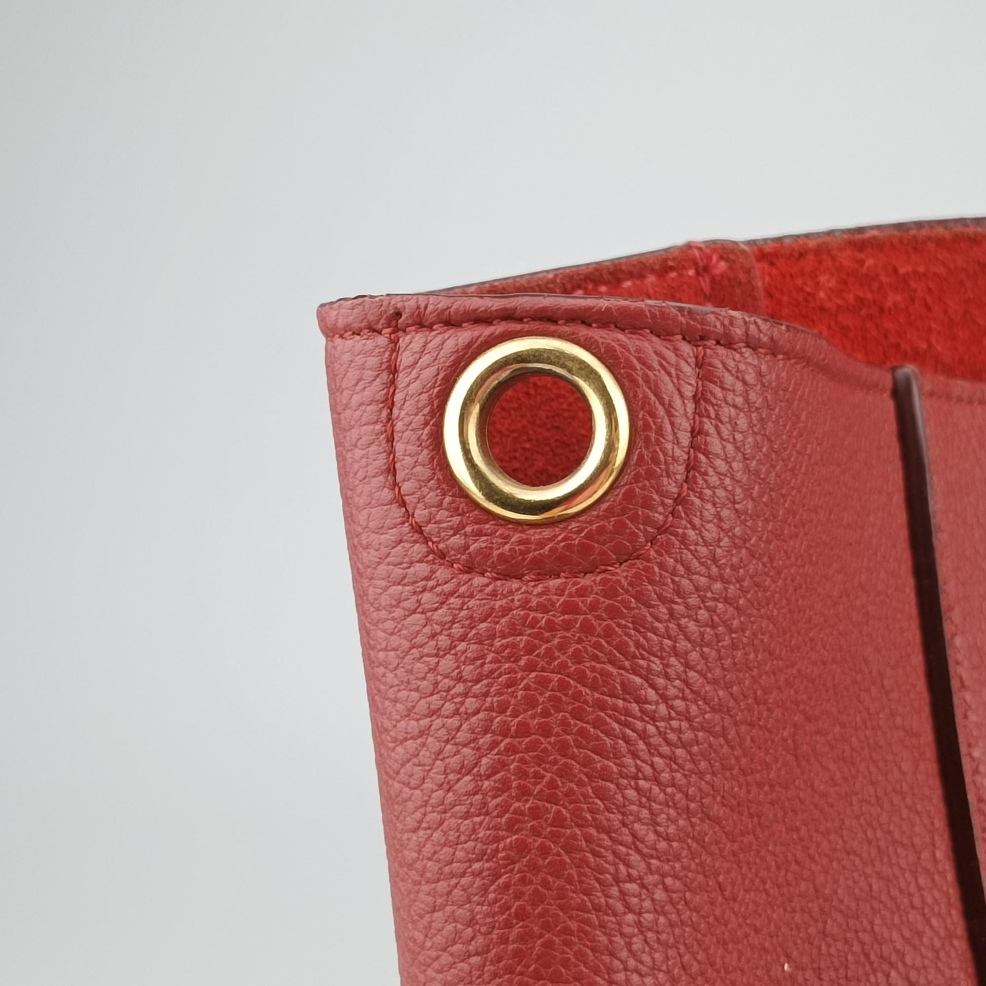 Sangle Bucket Red Leather F-SL-1167サングルバケット レッド レザー F-SL-1167