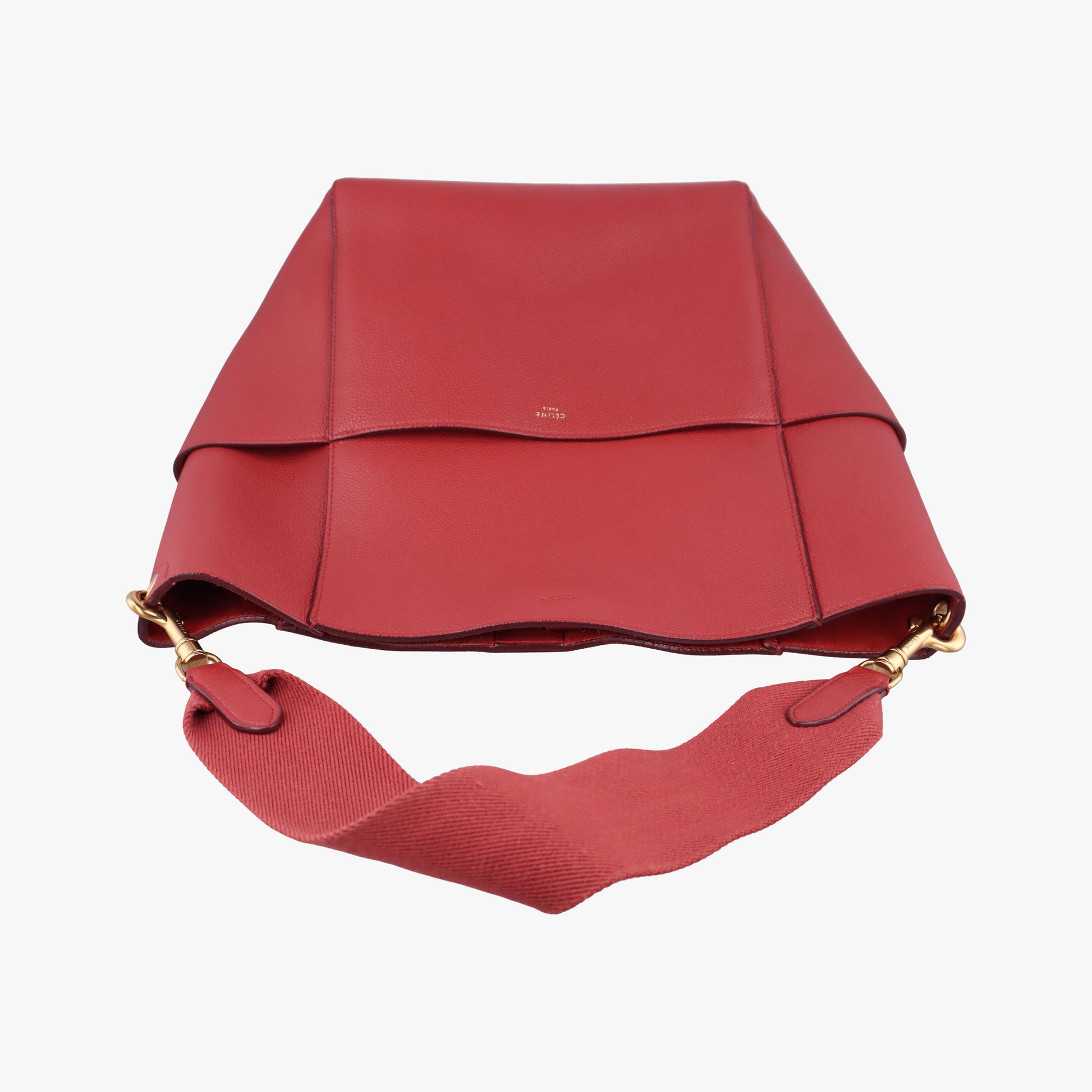 Sangle Bucket Red Leather F-SL-1167サングルバケット レッド レザー F-SL-1167