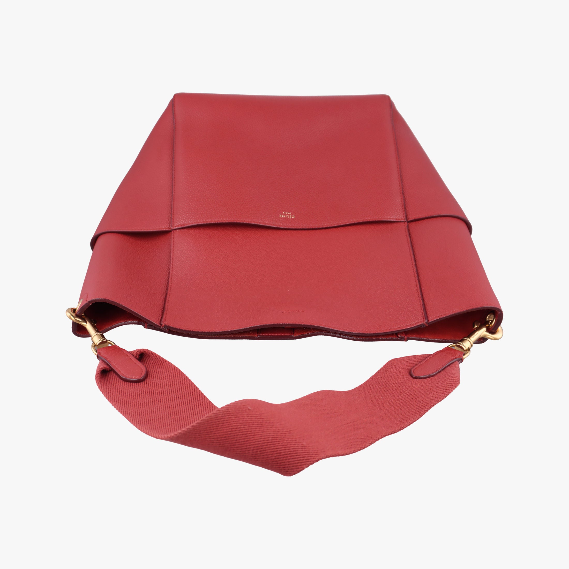 Sangle Bucket Red Leather F-SL-1167サングルバケット レッド レザー F-SL-1167