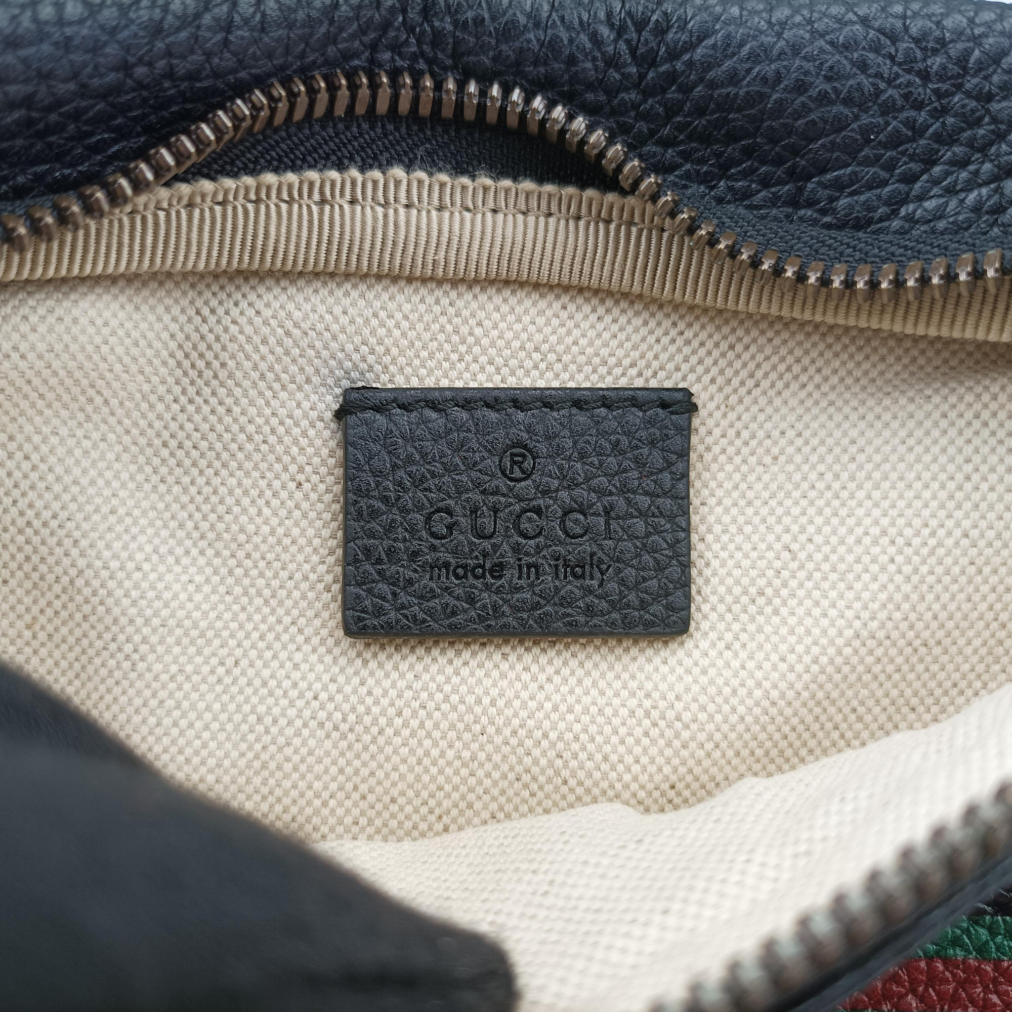 Print Black Leather 527792 A026059973グッチプリント ブラック レザー 527792 A026059973