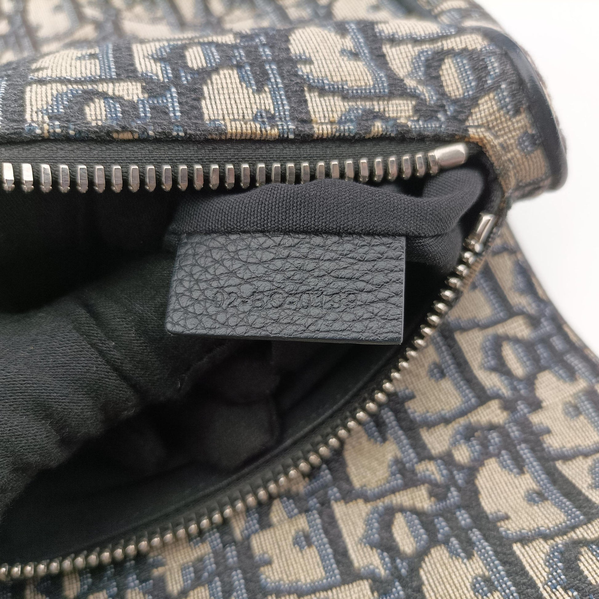 saddle Navy×Gray Jacquard×Leather 02-BO-0199サドル ネイビー×グレー ジャガード×レザー 02-BO-0199