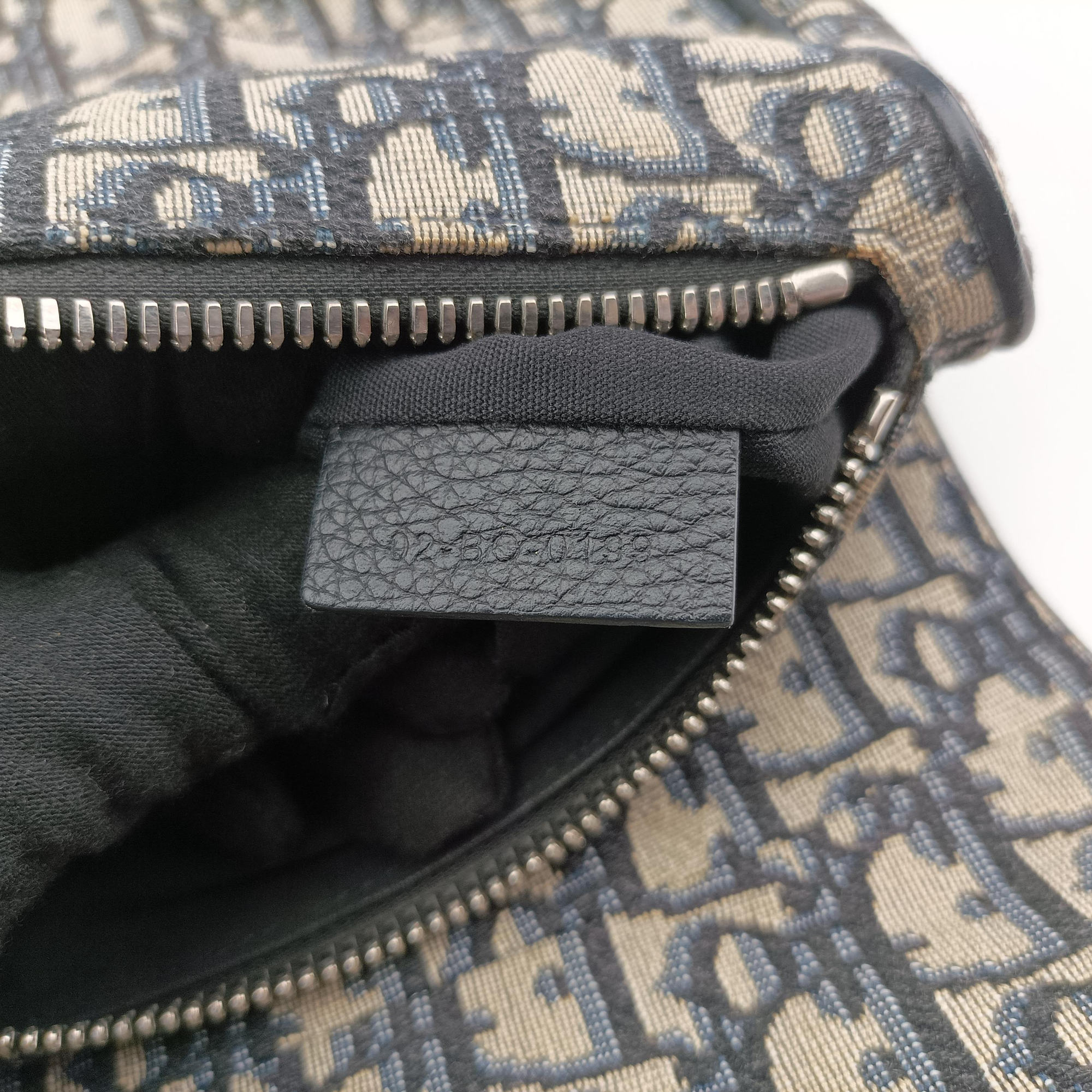 saddle Navy×Gray Jacquard×Leather 02-BO-0199サドル ネイビー×グレー ジャガード×レザー 02-BO-0199
