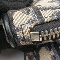 saddle Navy×Gray Jacquard×Leather 02-BO-0199サドル ネイビー×グレー ジャガード×レザー 02-BO-0199
