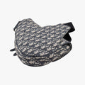 saddle Navy×Gray Jacquard×Leather 02-BO-0199サドル ネイビー×グレー ジャガード×レザー 02-BO-0199