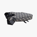 saddle Navy×Gray Jacquard×Leather 02-BO-0199サドル ネイビー×グレー ジャガード×レザー 02-BO-0199
