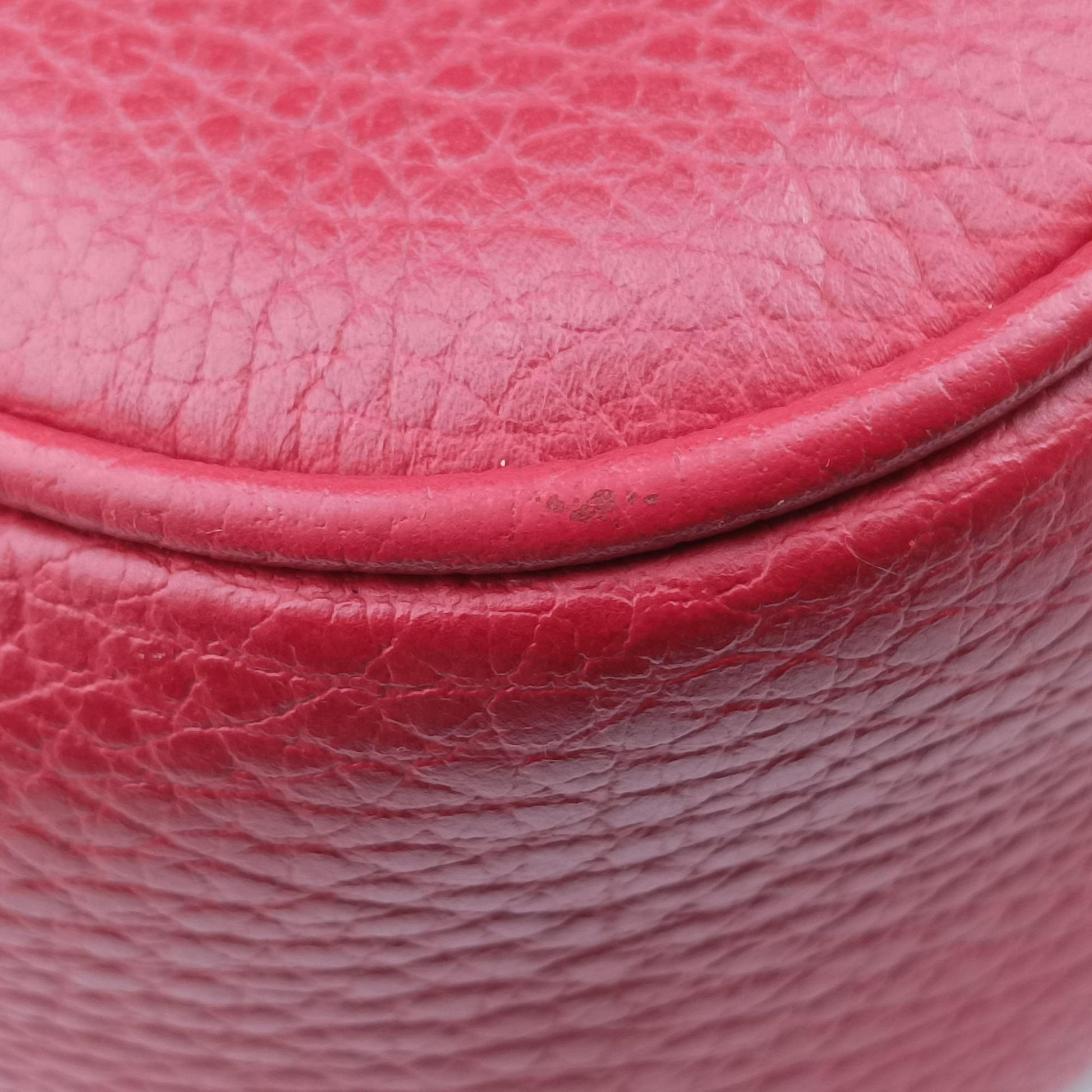 Bree Microguccissima Beige x red Canvas×Leather 449413 A020853832ブリー マイクログッチシマ ベージュ×レッド キャンバス×レザー 449413 A020853832