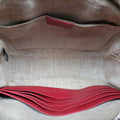 Bree Microguccissima Beige x red Canvas×Leather 449413 A020853832ブリー マイクログッチシマ ベージュ×レッド キャンバス×レザー 449413 A020853832
