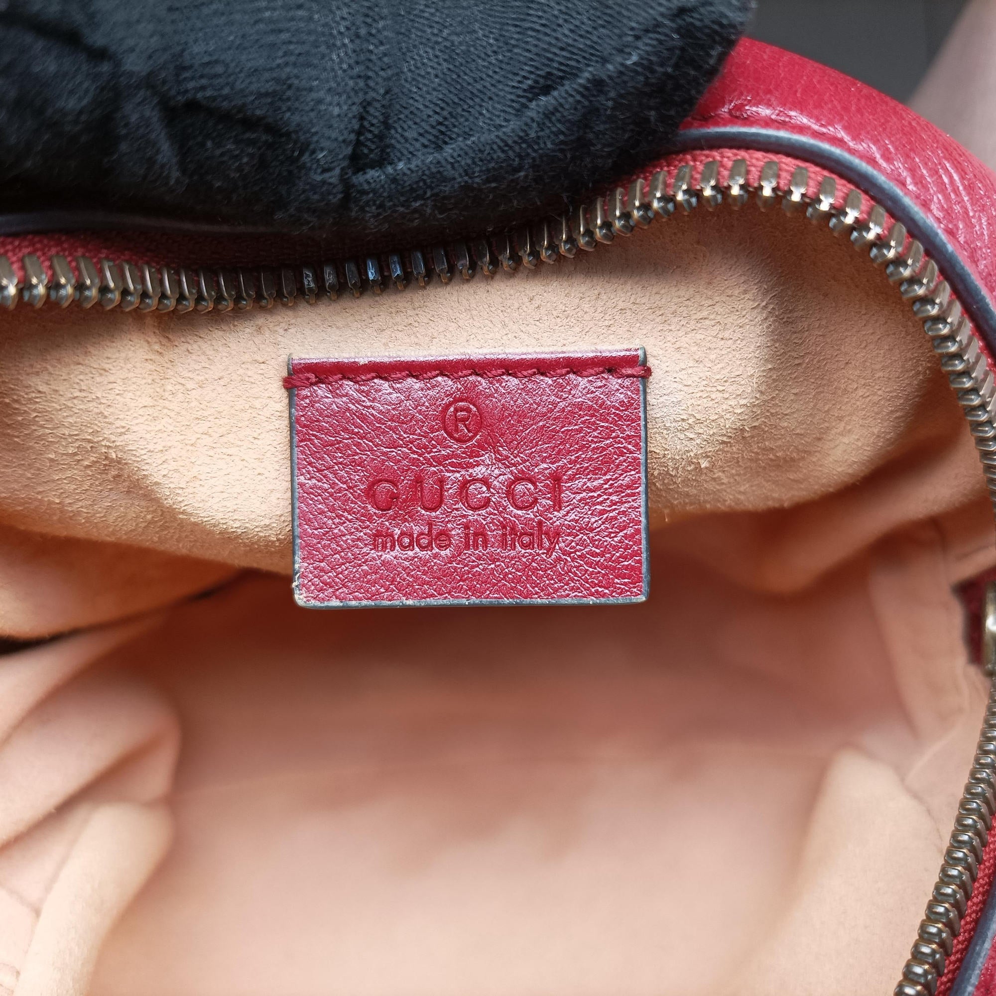 GG Marmont Red Leather 550154 C027222696GGマーモント レッド レザー 550154 C027222696