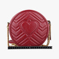 GG Marmont Red Leather 550154 C027222696GGマーモント レッド レザー 550154 C027222696
