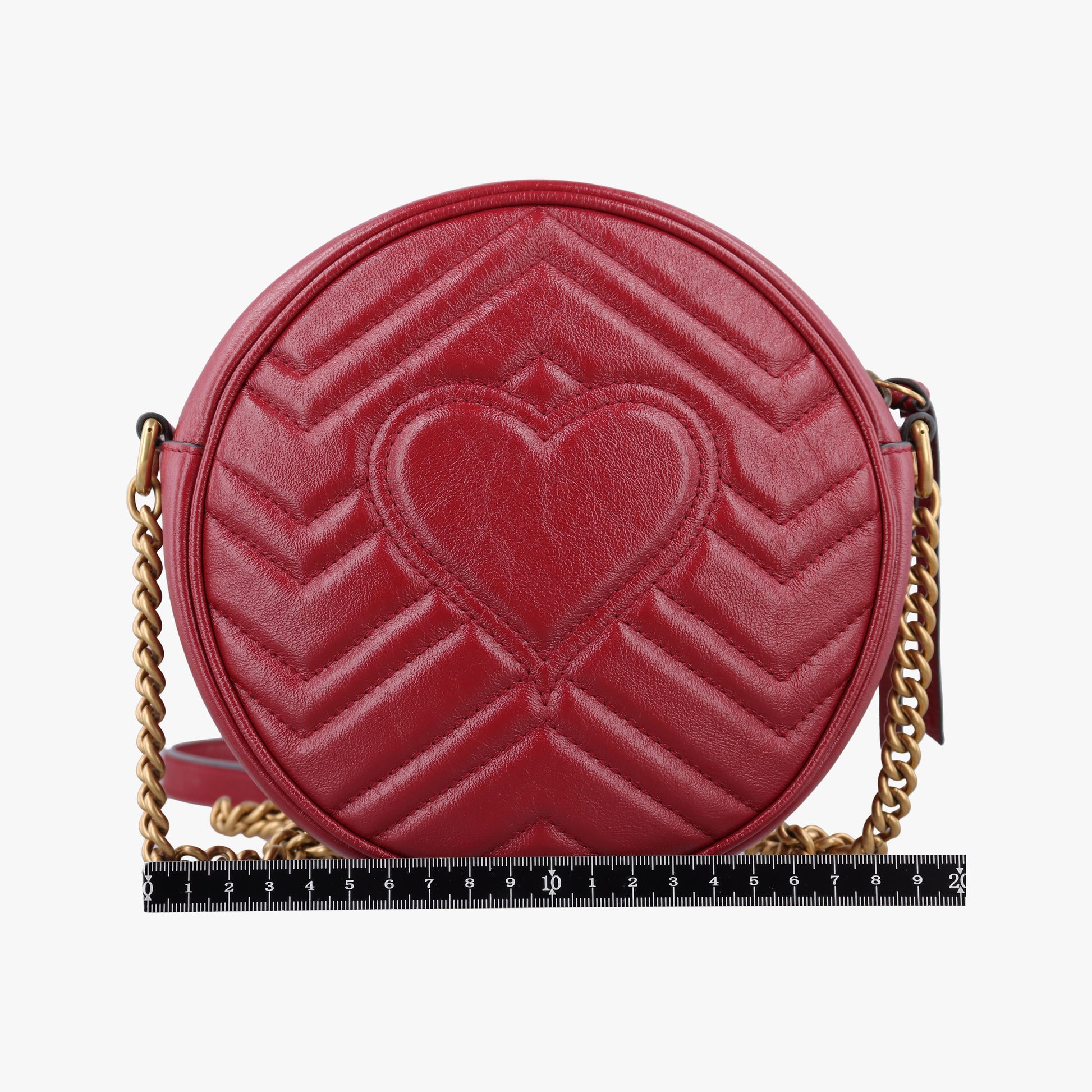 GG Marmont Red Leather 550154 C027222696GGマーモント レッド レザー 550154 C027222696