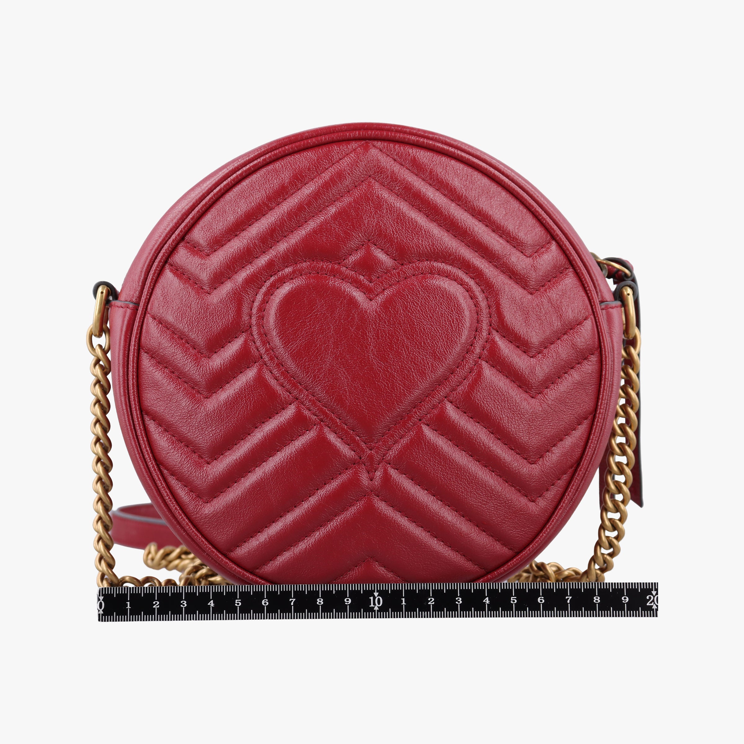 GG Marmont Red Leather 550154 C027222696GGマーモント レッド レザー 550154 C027222696