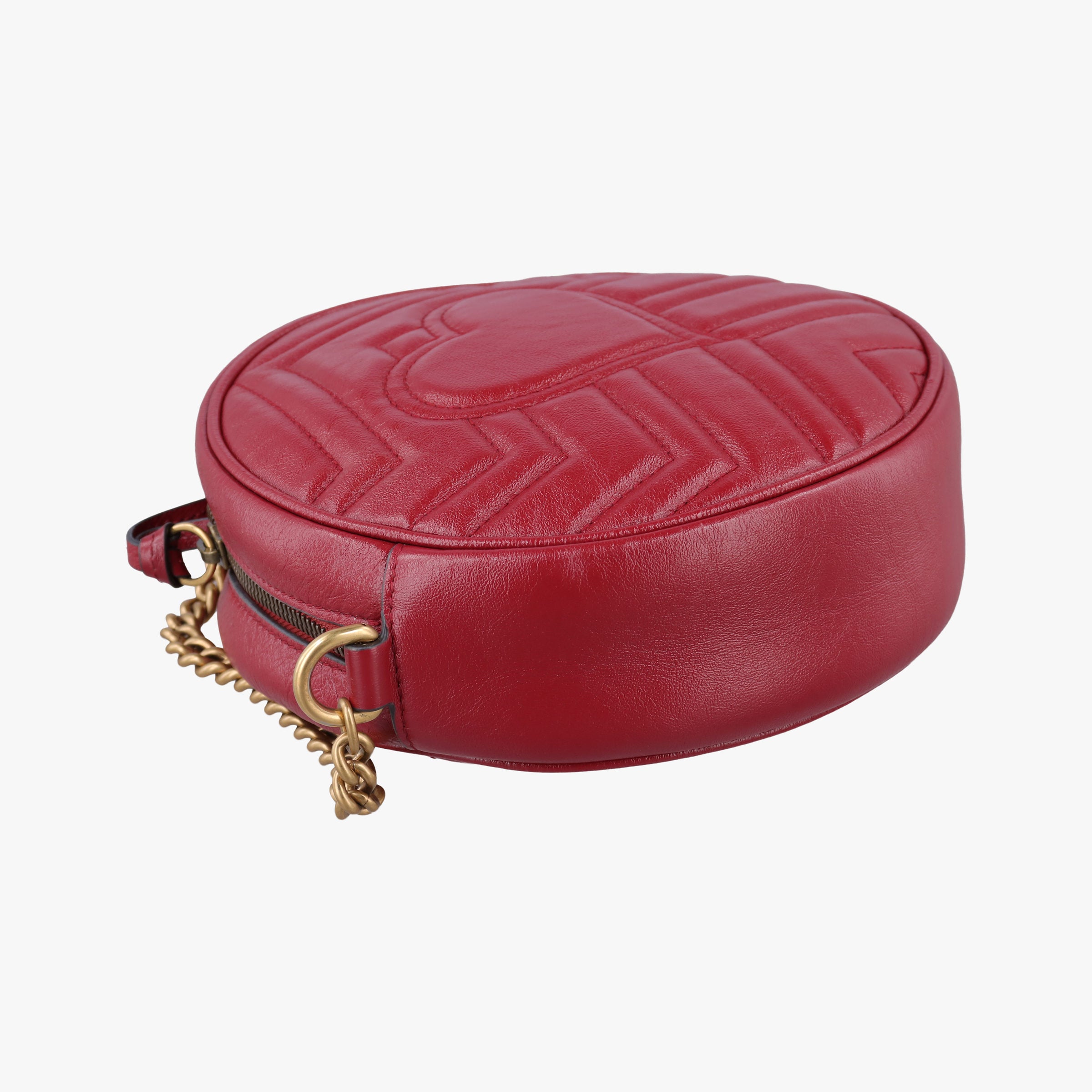 GG Marmont Red Leather 550154 C027222696GGマーモント レッド レザー 550154 C027222696