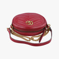 GG Marmont Red Leather 550154 C027222696GGマーモント レッド レザー 550154 C027222696