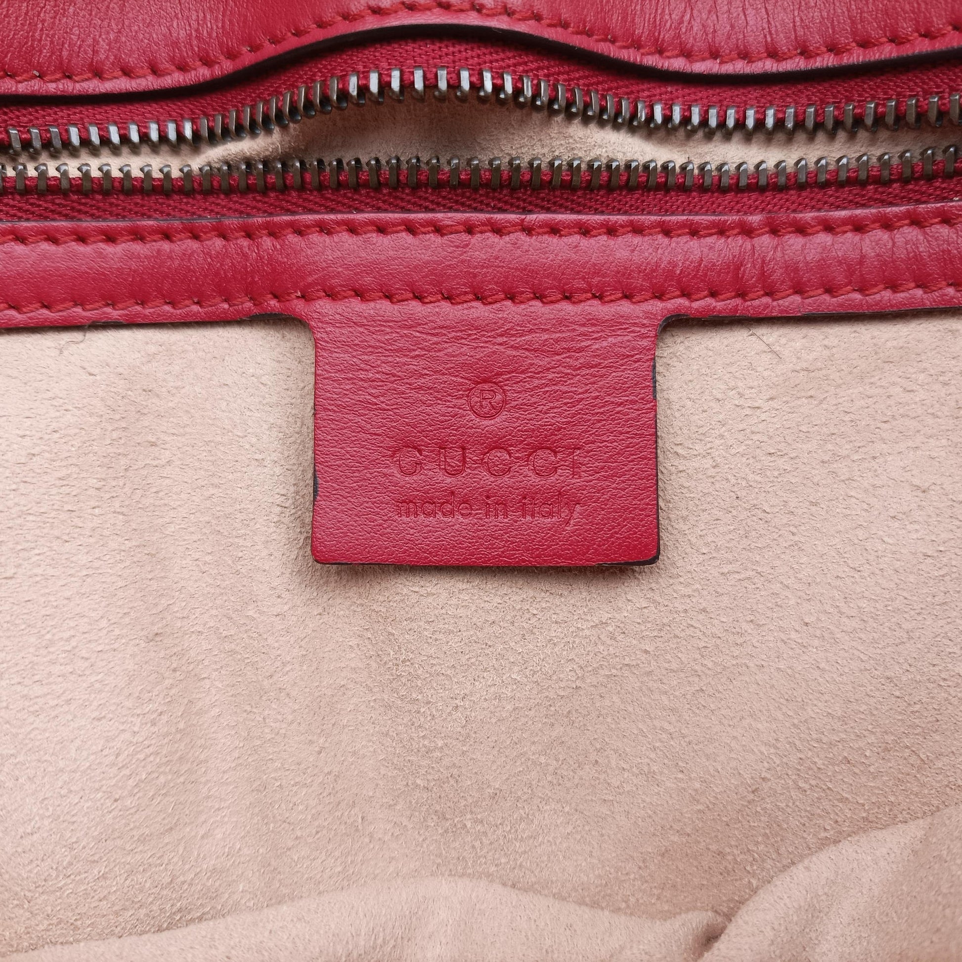 GG Marmont Red Leather 443497 C027984006GGマーモント レッド レザー 443497 C027984006