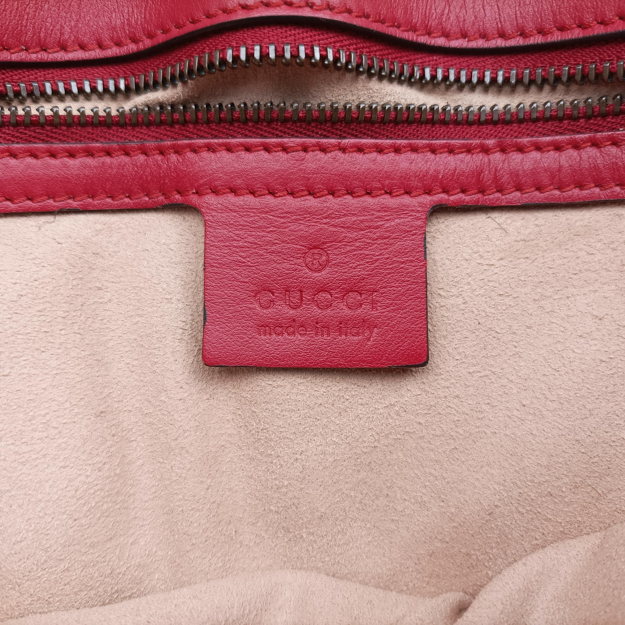 GG Marmont Red Leather 443497 C027984006GGマーモント レッド レザー 443497 C027984006
