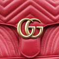 GG Marmont Red Leather 443497 C027984006GGマーモント レッド レザー 443497 C027984006