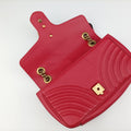 GG Marmont Red Leather 443497 C027984006GGマーモント レッド レザー 443497 C027984006