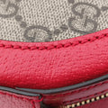 GG supreme Apple Red×beige PVC coated canvas×Leather 625216 E033026723GGスプリーム アップル レッド×ベージュ PVCコーティングキャンバス×レザー 625216 E033026723
