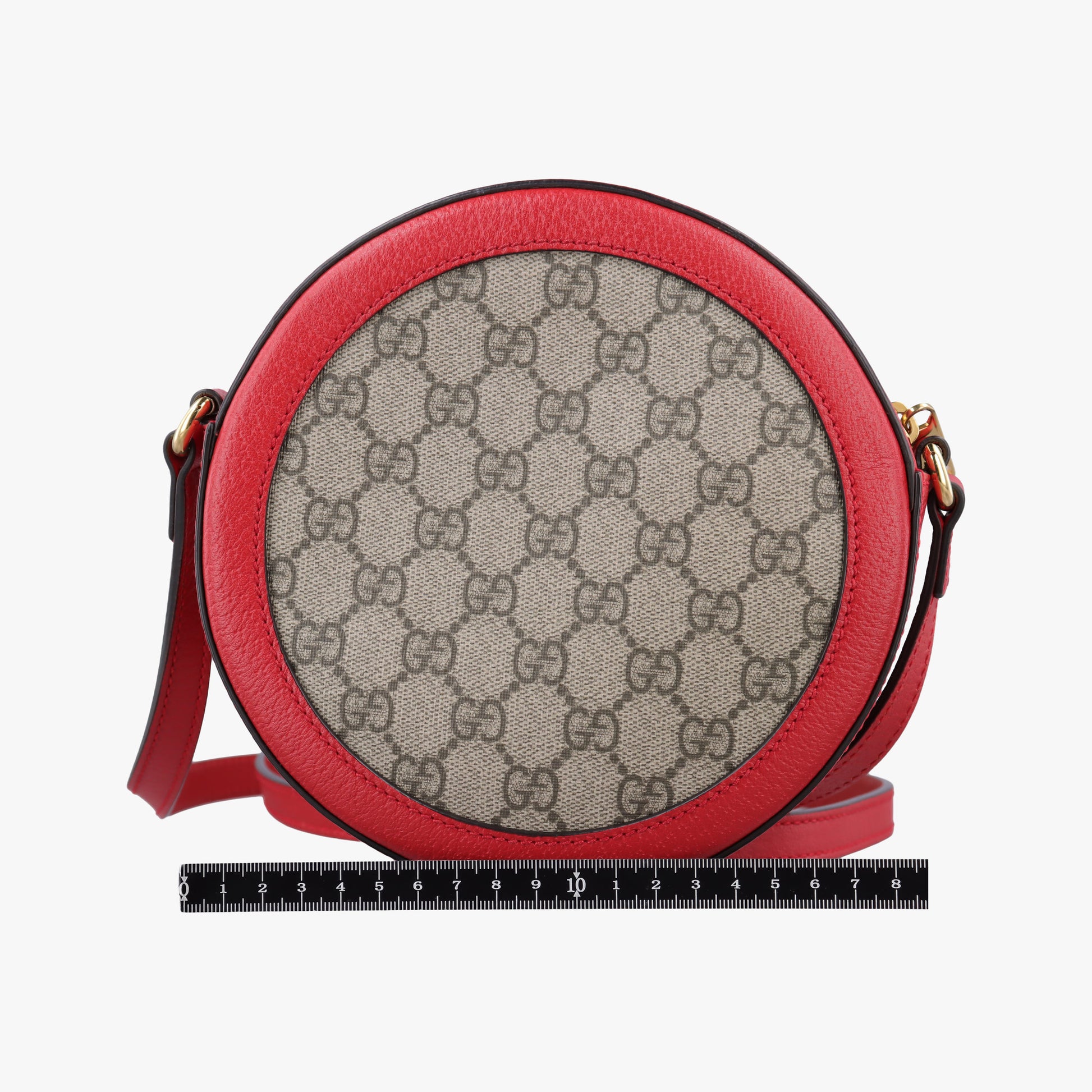 GG supreme Apple Red×beige PVC coated canvas×Leather 625216 E033026723GGスプリーム アップル レッド×ベージュ PVCコーティングキャンバス×レザー 625216 E033026723