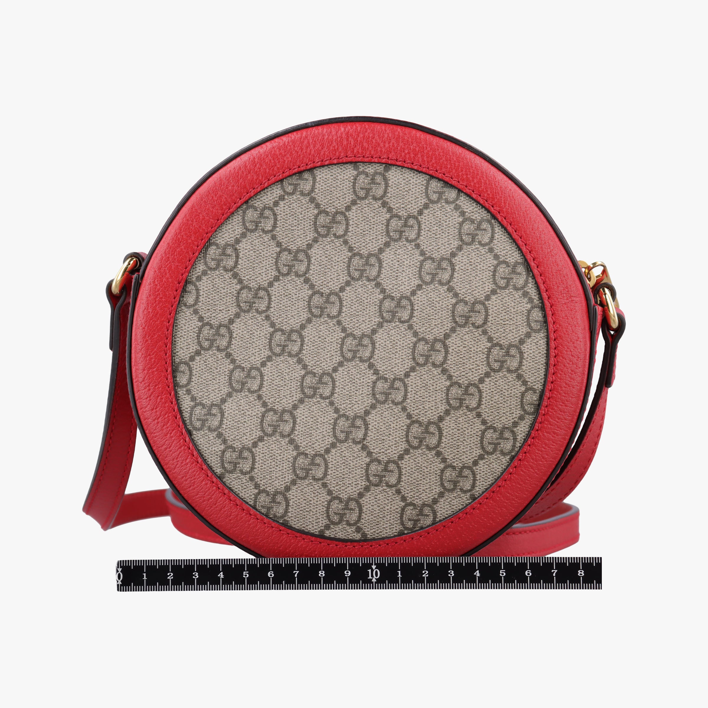 GG supreme Apple Red×beige PVC coated canvas×Leather 625216 E033026723GGスプリーム アップル レッド×ベージュ PVCコーティングキャンバス×レザー 625216 E033026723