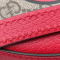GG supreme Apple Red×beige PVC coated canvas×Leather 625216 E033026723GGスプリーム アップル レッド×ベージュ PVCコーティングキャンバス×レザー 625216 E033026723