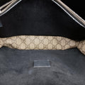 Pre-owned Gucci Dionysus beige×black PVC coated canvas x Suede 400249 shoulderbag | stylenewstar