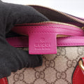 GG SUPREME beige×red×pink PVC coated canvas×Leather 409529 H019476076GGスプリーム ベージュ×レッド×ピンク PVCコーティングキャンバス×レザー 409529 H019476076