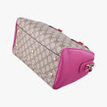 GG SUPREME beige×red×pink PVC coated canvas×Leather 409529 H019476076GGスプリーム ベージュ×レッド×ピンク PVCコーティングキャンバス×レザー 409529 H019476076