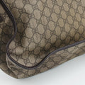 Secondhand Gucci GG Plus Messenger Brown PVC coated canvas×Leather 201732 shoulderbag | stylenewstar