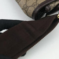 Secondhand Gucci GG Plus Messenger Brown PVC coated canvas×Leather 201732 shoulderbag | stylenewstar