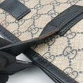 GG Supreme Brown×Navy PVC coated canvas×Leather 211137 D9013254GGスプリーム ベージュ×ネイビー PVCコーティングキャンバス×レザー 211137 D9013254
