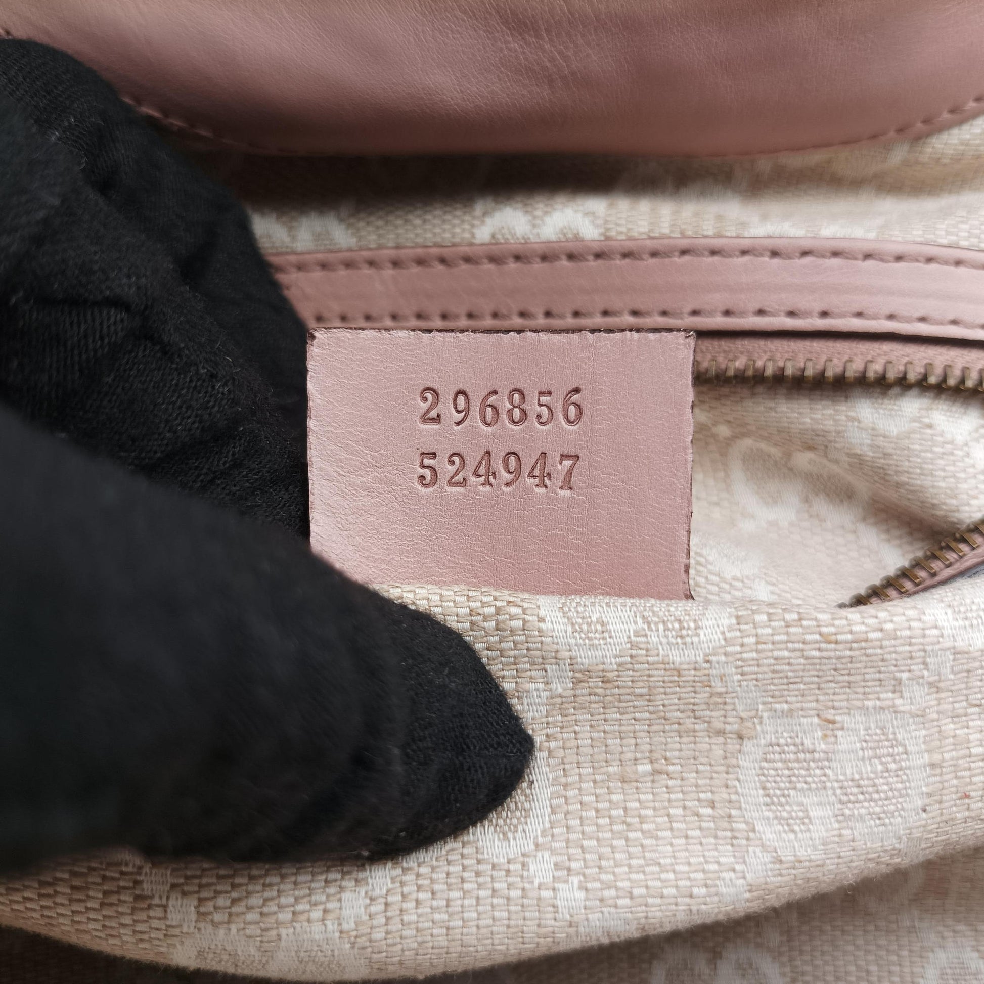 Soft Stirrup Pink Leather 296856 F013564460ソフト スターラップ ピンク レザー 296856 F013564460
