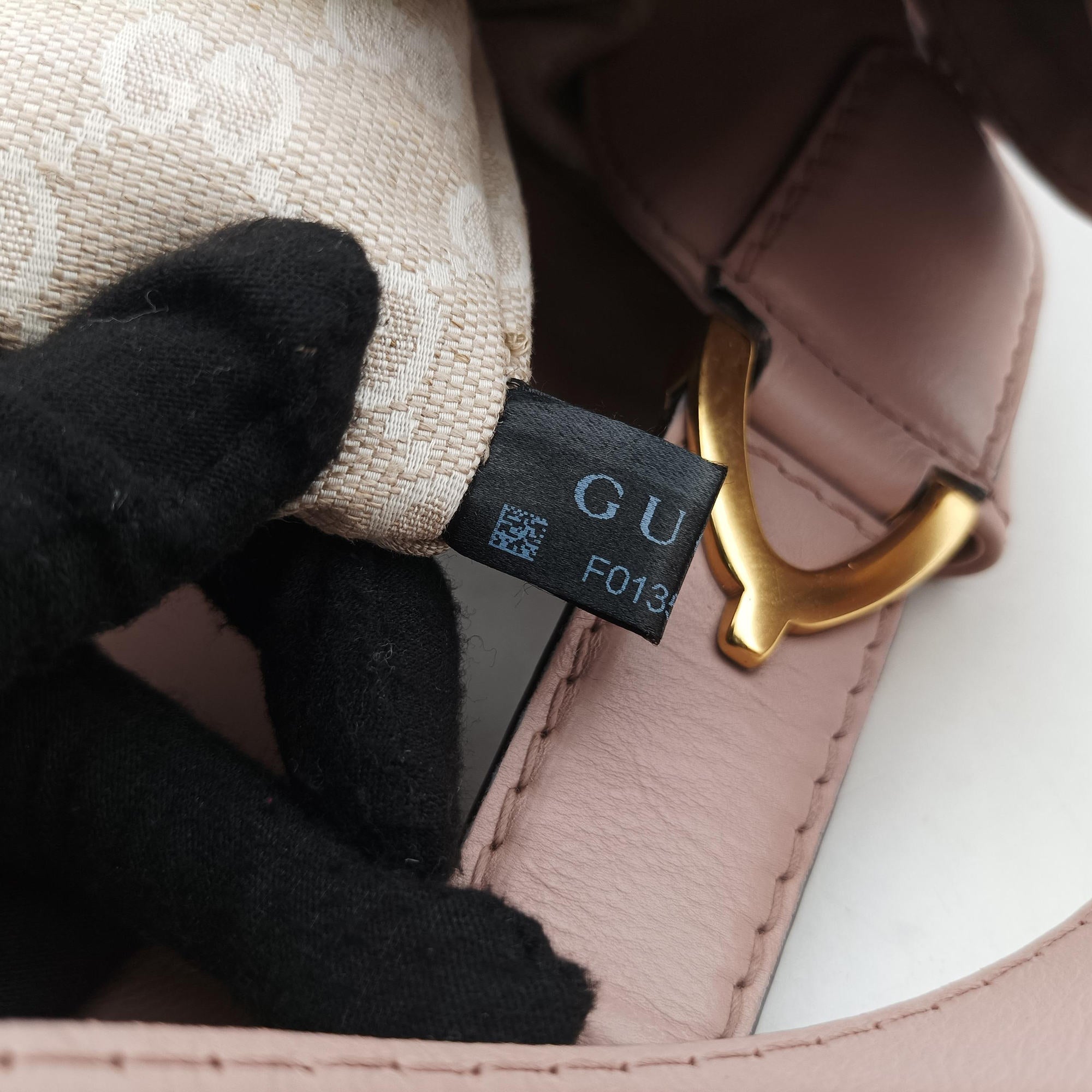 Soft Stirrup Pink Leather 296856 F013564460ソフト スターラップ ピンク レザー 296856 F013564460