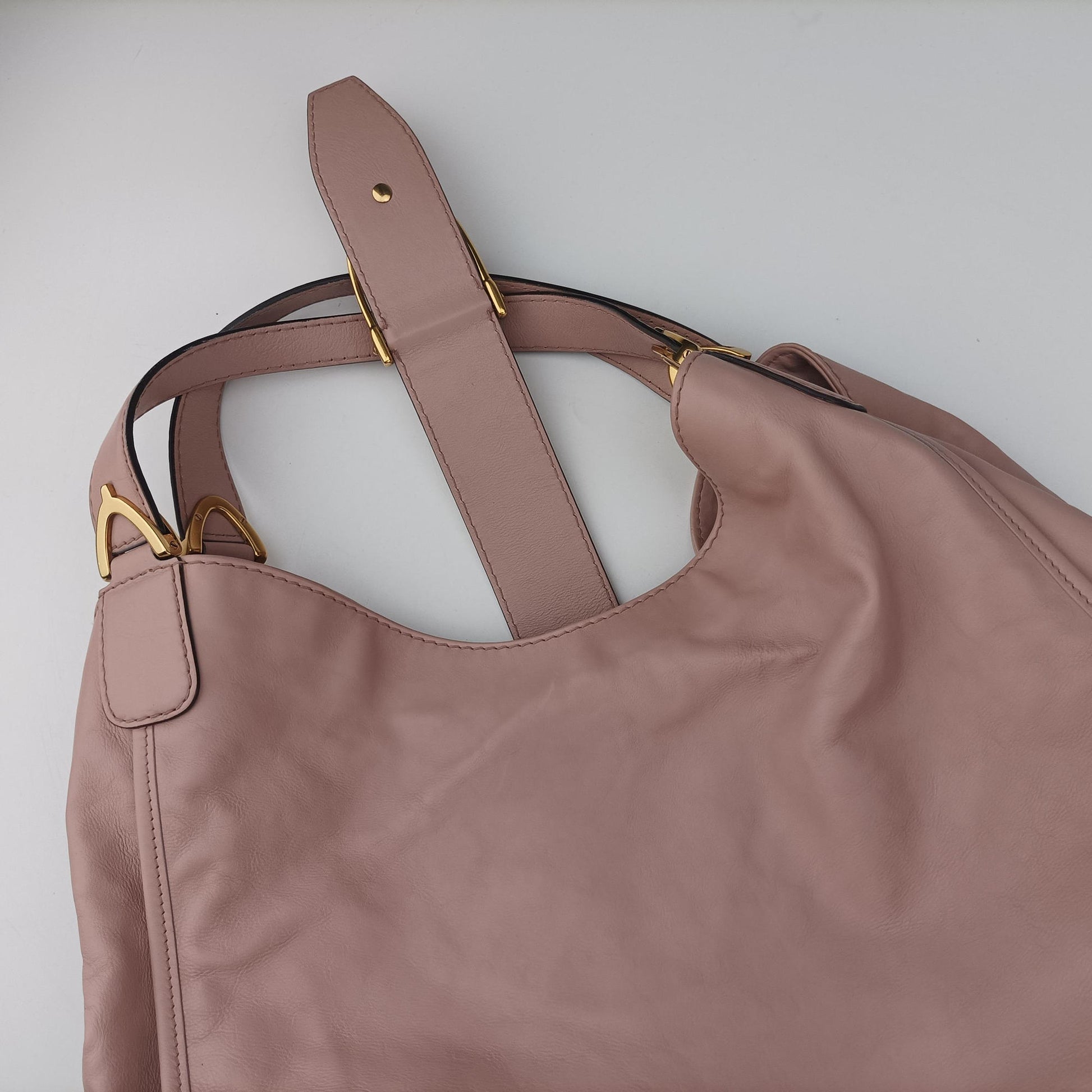 Soft Stirrup Pink Leather 296856 F013564460ソフト スターラップ ピンク レザー 296856 F013564460