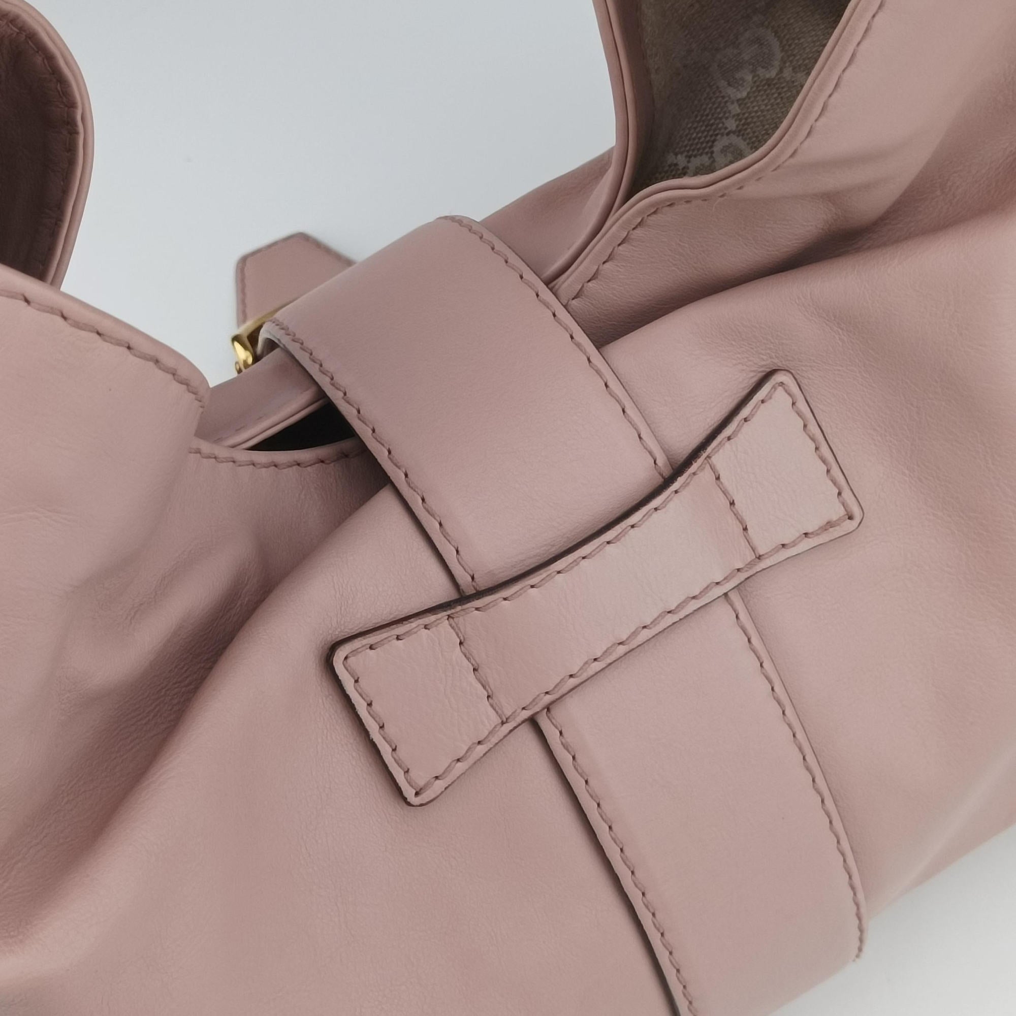 Soft Stirrup Pink Leather 296856 F013564460ソフト スターラップ ピンク レザー 296856 F013564460