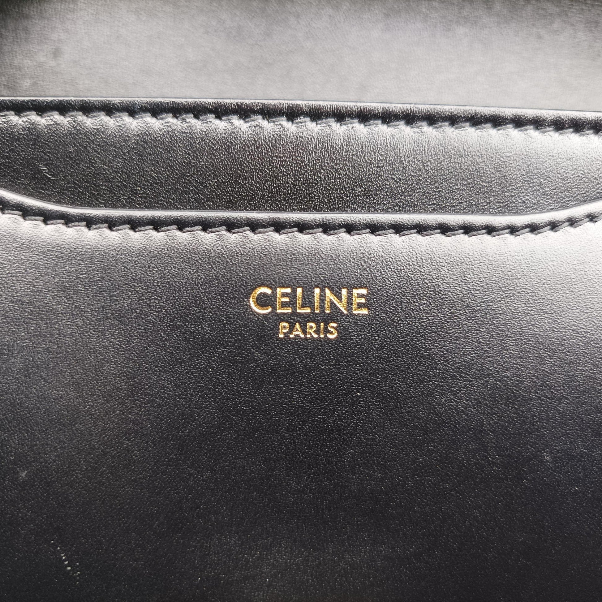 Small Besace 16 Black Leather 188013 スモール ブザス 16セーズ ブラック レザー 188013 