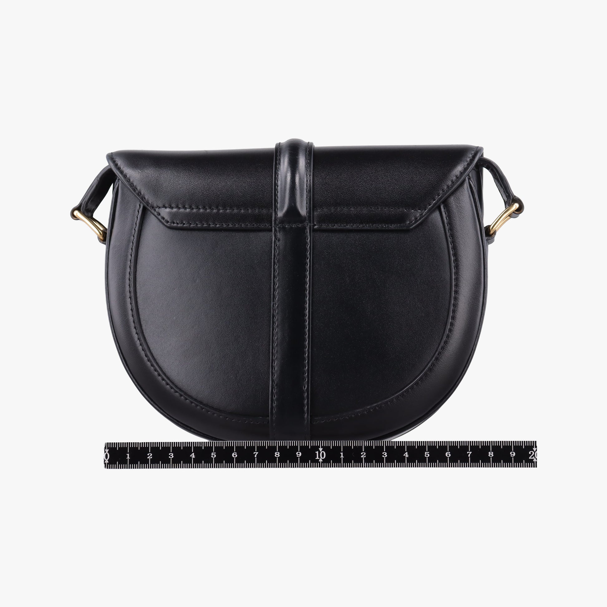 Small Besace 16 Black Leather 188013 スモール ブザス 16セーズ ブラック レザー 188013 