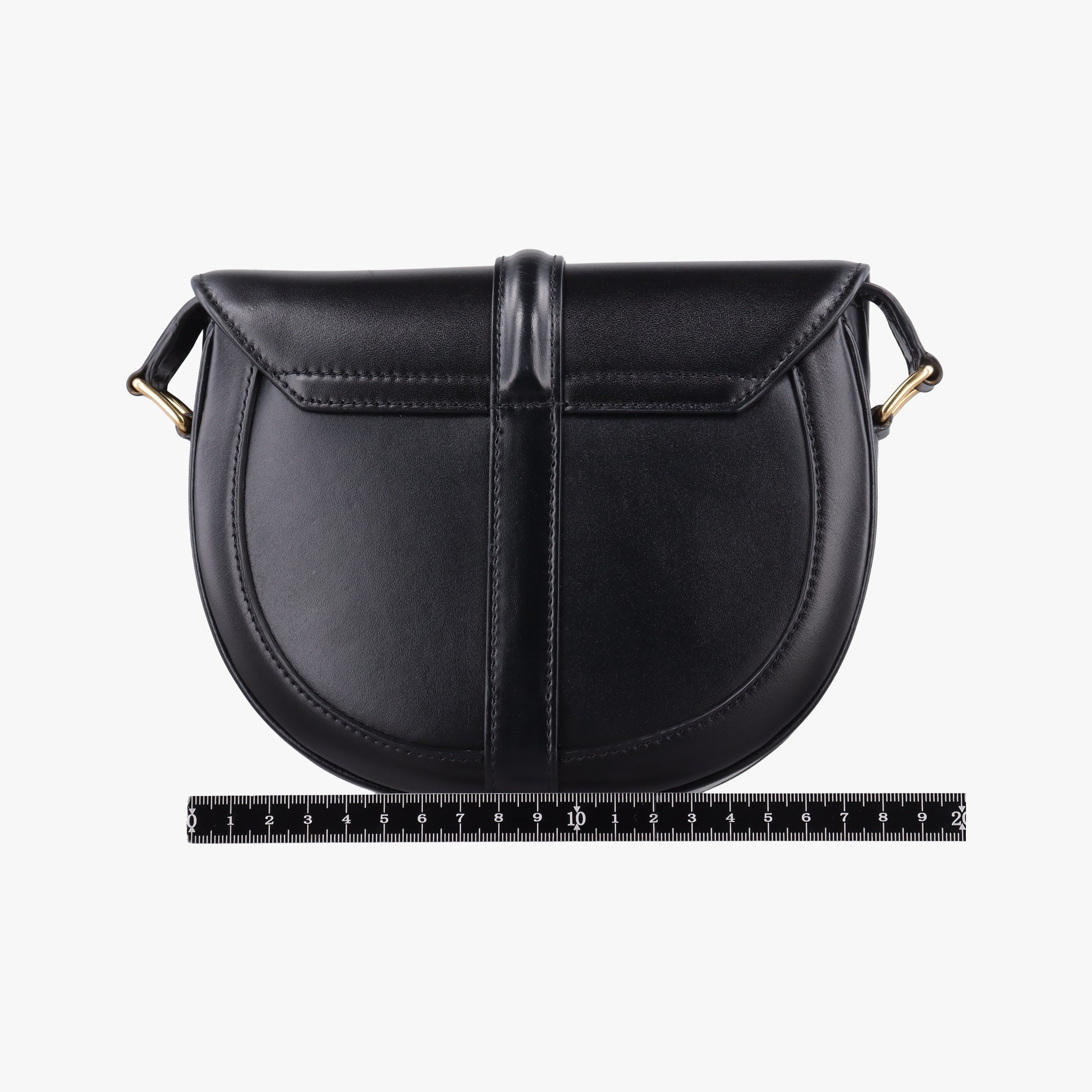 Small Besace 16 Black Leather 188013 スモール ブザス 16セーズ ブラック レザー 188013 