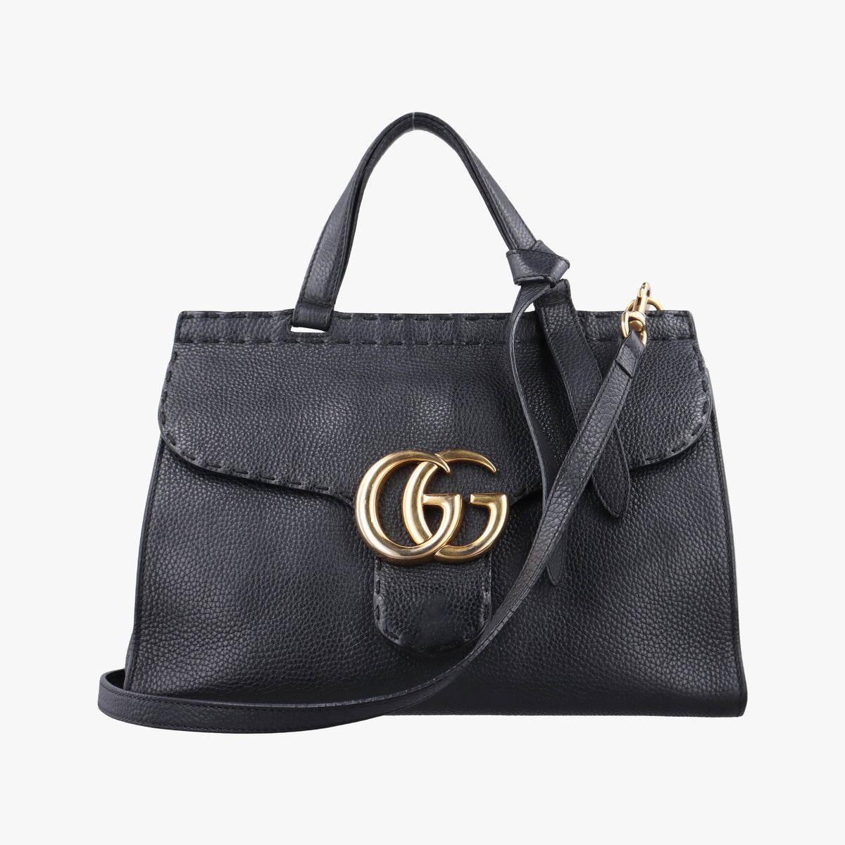 GG Marmont Black Leather 421890 E020169763GGマーモント ブラック レザー 421890 E020169763