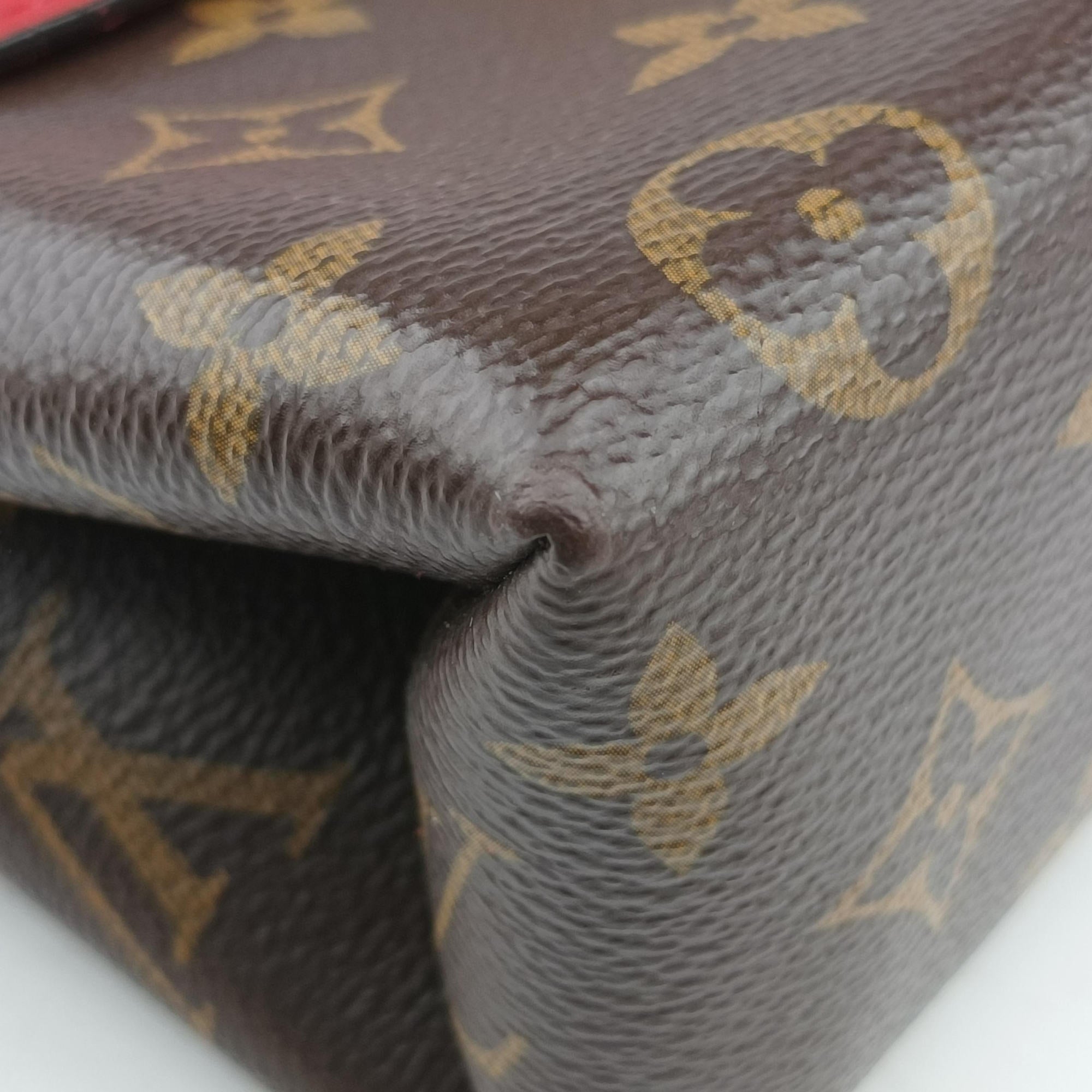 Locky BB Monogram/Brown×Coqulicot Monogram canvas×calf leather M44322 AA2169 IC ChipロッキーBB モノグラム/ブラウン×コクリコ モノグラムキャンバス×カーフレザー M44322 AA2169 ICチップ